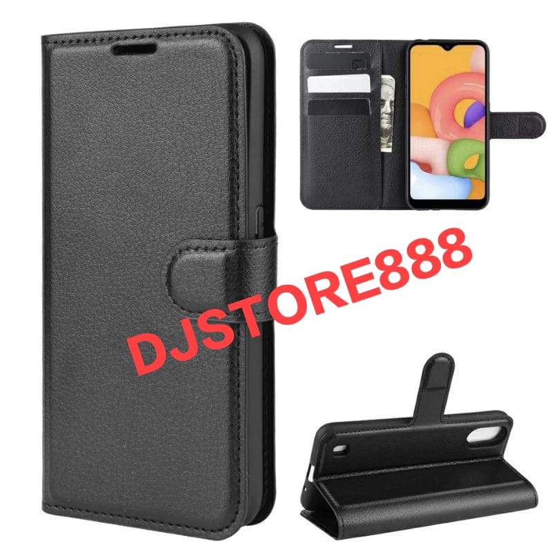 LEATHER FLIP CASE INFINIX ZERO 8/ NOTE 8/ NOTE 10/ BOTE 10PRO/ NOTE 7PRO/ NOTE 7LITE/ HOT 7PRO / LEATHER FLIPCOVER CASE DOMPET HP BAHAN KULIT