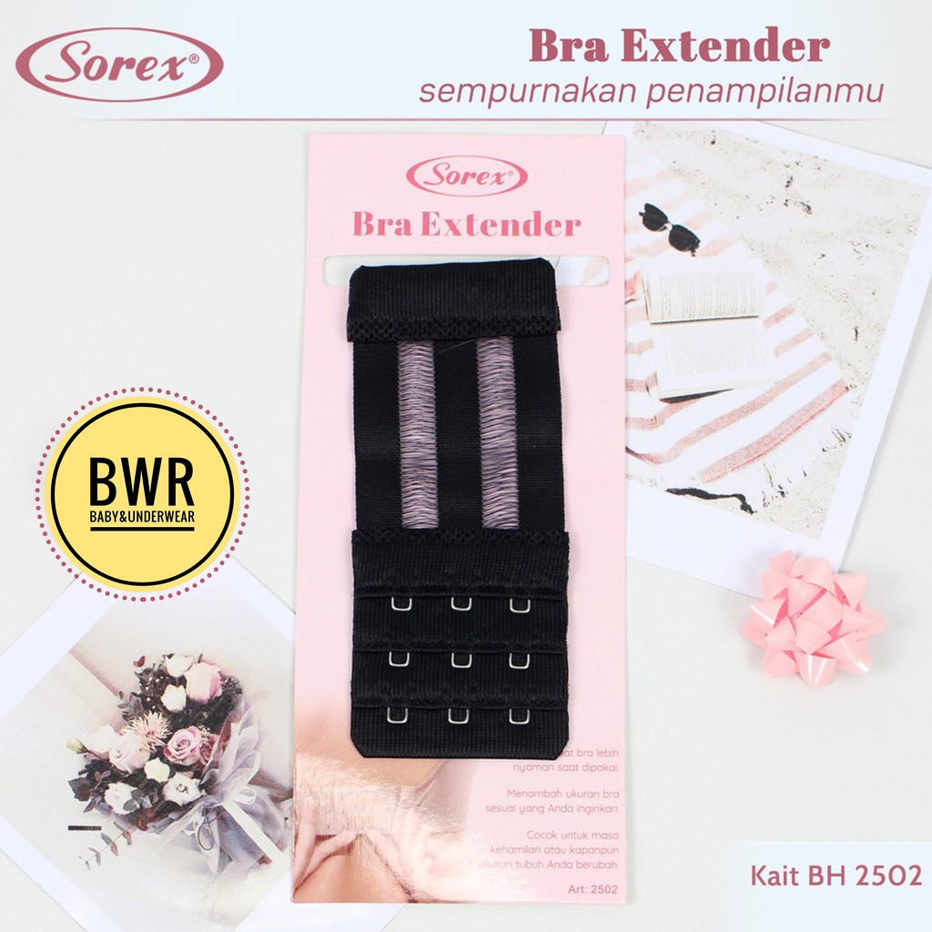 Sorex Kait 3 Art. 2502 Penyambung Bh | Bra Extension Kait /2502