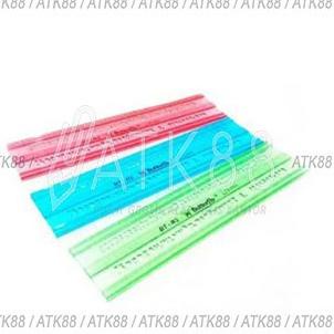 

(isfj -24) Penggaris Sablon / Mal Huruf 3 mm - Butterfly BT-R3 [vl -431]