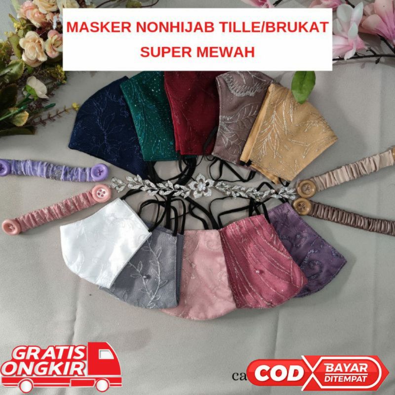 MASKER TILLE KONDANGAN NON HIJAB