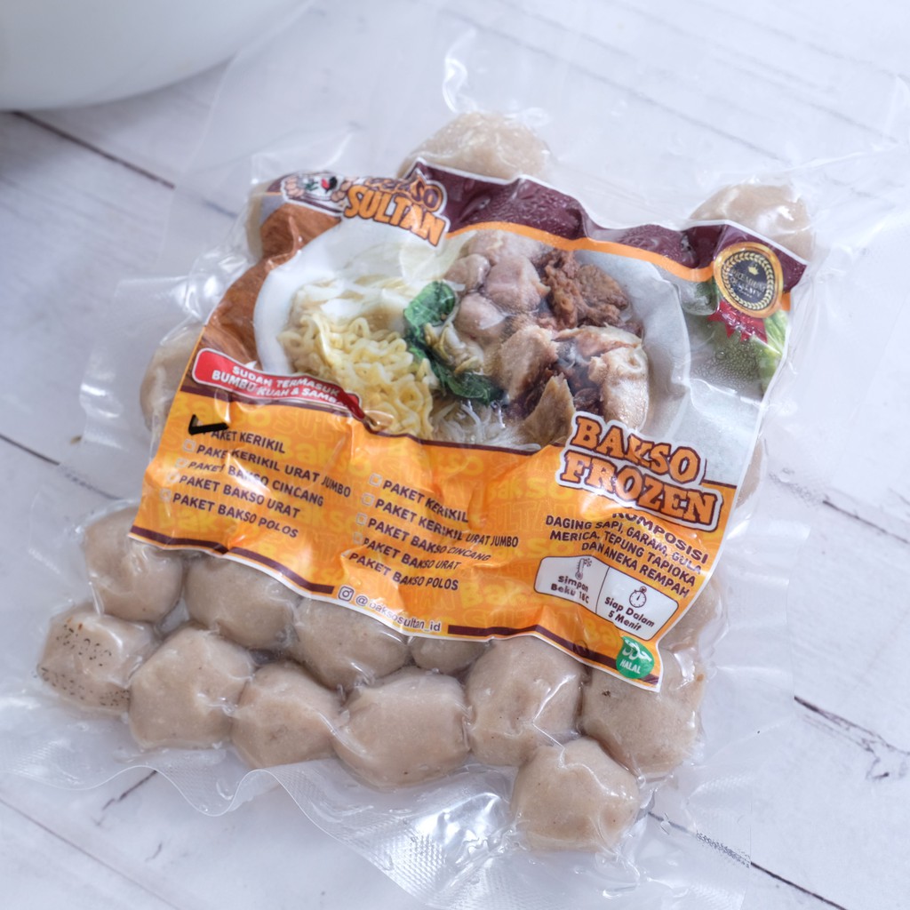 

Paket Bakso Kerikil | PREMIUM Quality | Halal | Bakso Sultan