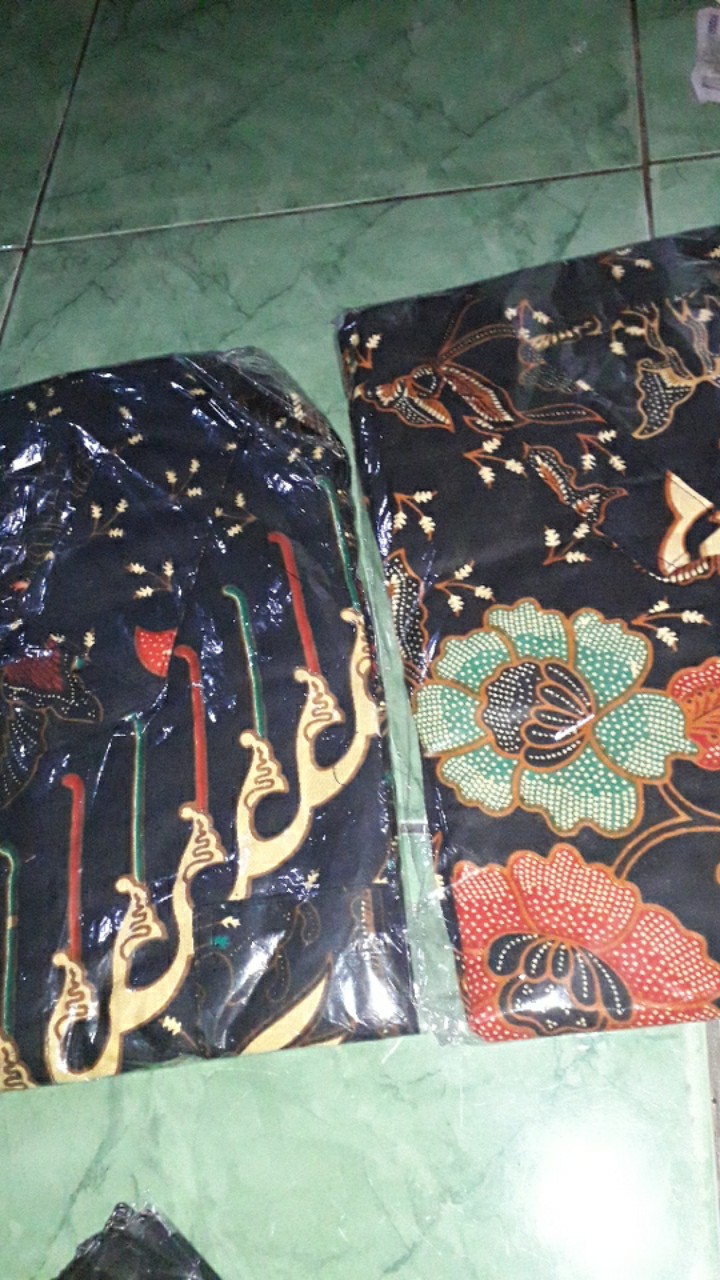 Batik Couple Keluarga Sania Ruffle Ori Ndoro Jowi Dnt Motif Singa Gold Termurah Di Shopee Sarimbit