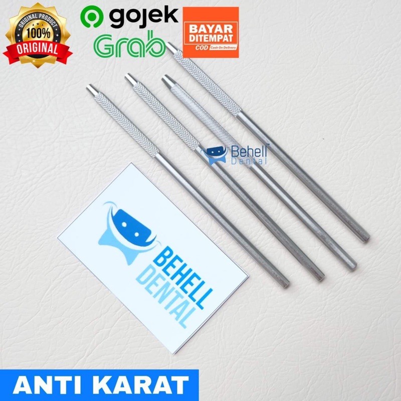 GAGANG KACA MULUT GIGI ANTI KARAT DENTAL MIRROR STAINLESS STEEL AUTOCLAVE