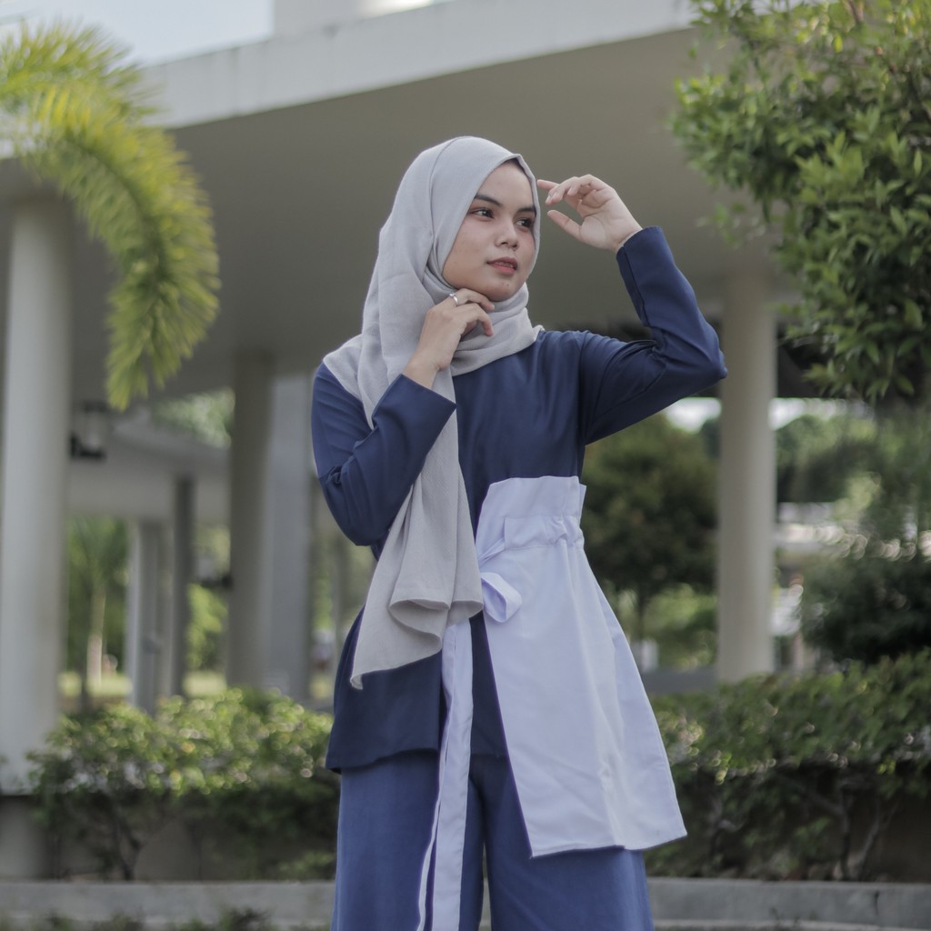 Jilbab Voal zafron / pashmina voal