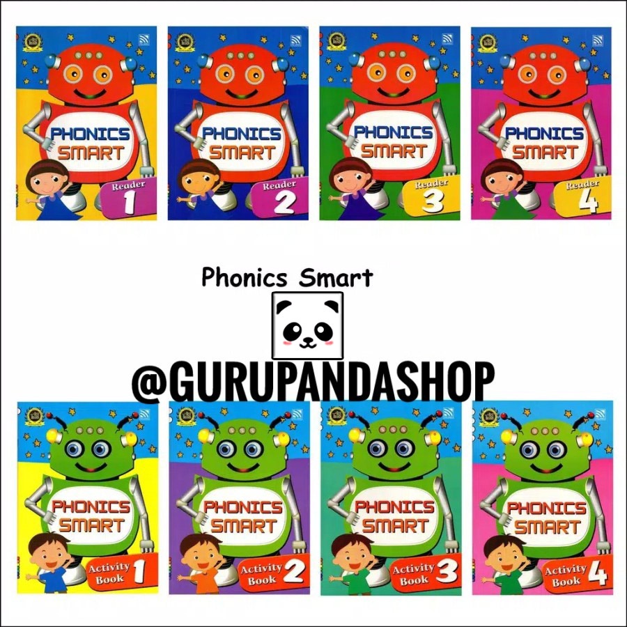 Buku Aktivitas Anak Import Phonics Smart Pra Sekolah TK English bahasa Inggris