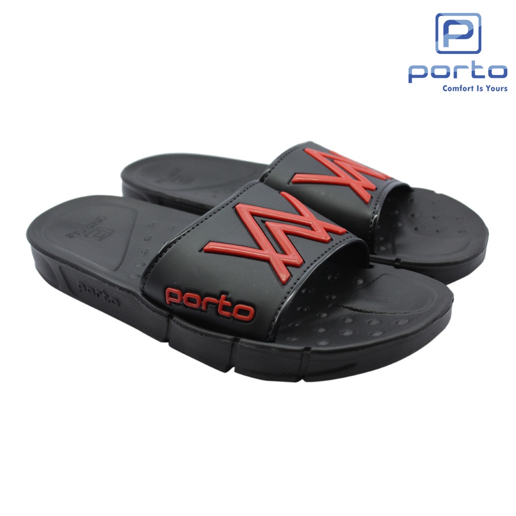 gos PORTO 1015M Sandal Pria Original Sendal Pria Slop Casual Terbaru