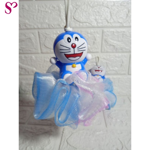 Sahabat Shopping - Spons Mandi Doraemon | Spons Mandi Anak | Shower Puff Doraemon