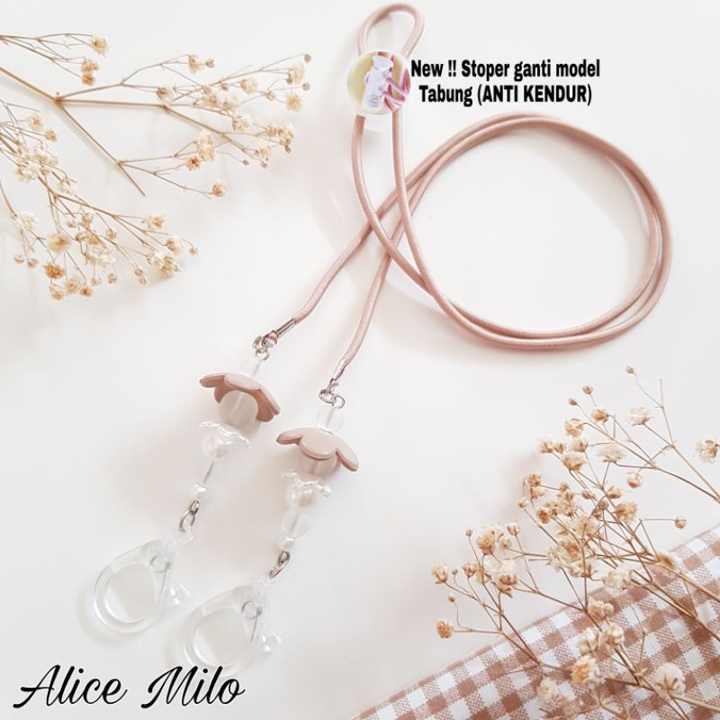 STRAP MASKER HIJAB  2 IN 1 ALICE / KALUNG MASKER / TALI MASKER / LANYARD MASK STOPER 2IN1