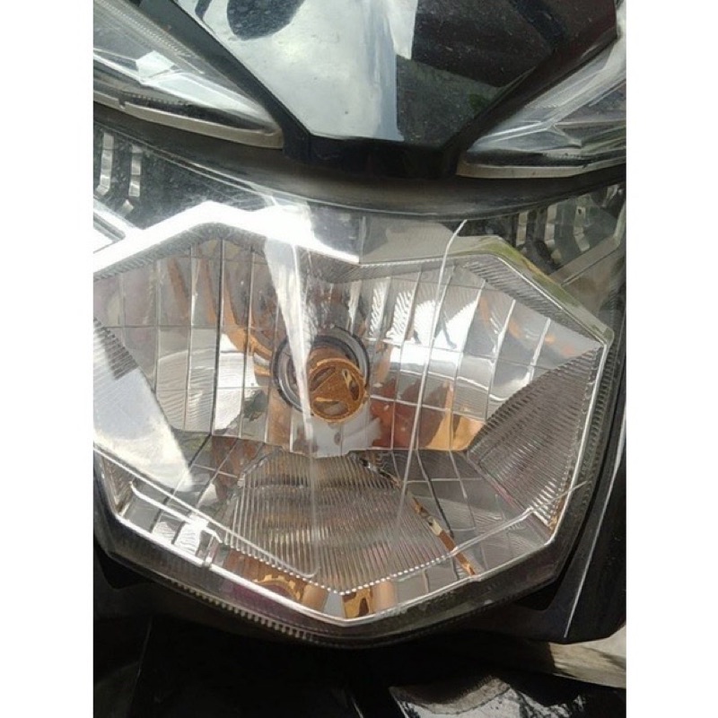 LAMPU DEPAN LED BOHLAM DEPAN UTAMA LED 3 SISI 12 MATA UNTUK SEMUA MOTOR BEBEK DAN MATIC