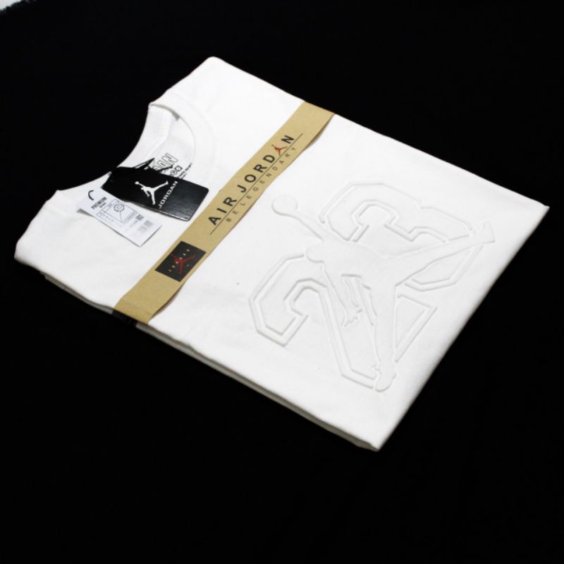 KAOS Pria Jordan Embosh/ lengan pendek /size M.L.XL