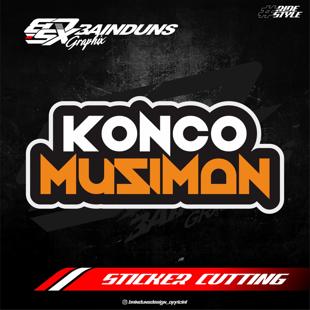 STICKER KONCO MUSIMAN