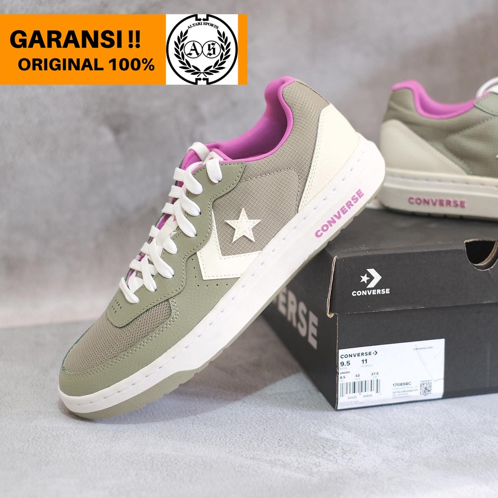 SEPATU CASUAL SNEAKERS CONVERSE RIVAL OX ORIGINAL ASLI BNIB 170898C