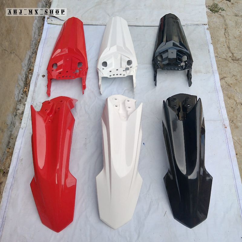 Spakbor Depan CRF 150 Dan Spakbor Belakang CRF 150L Set Slebor Spakbor  depan belakang CRF 150 L