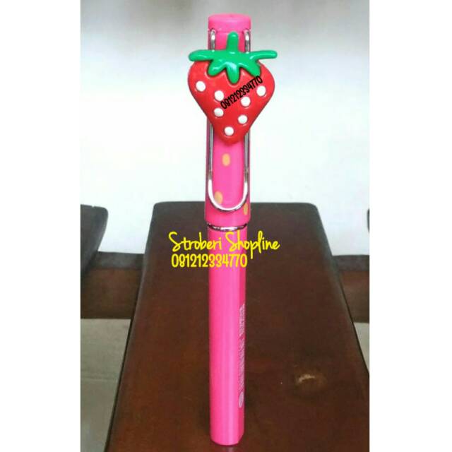 

Pulpen Gel Strawberry Pink (IMPORT)