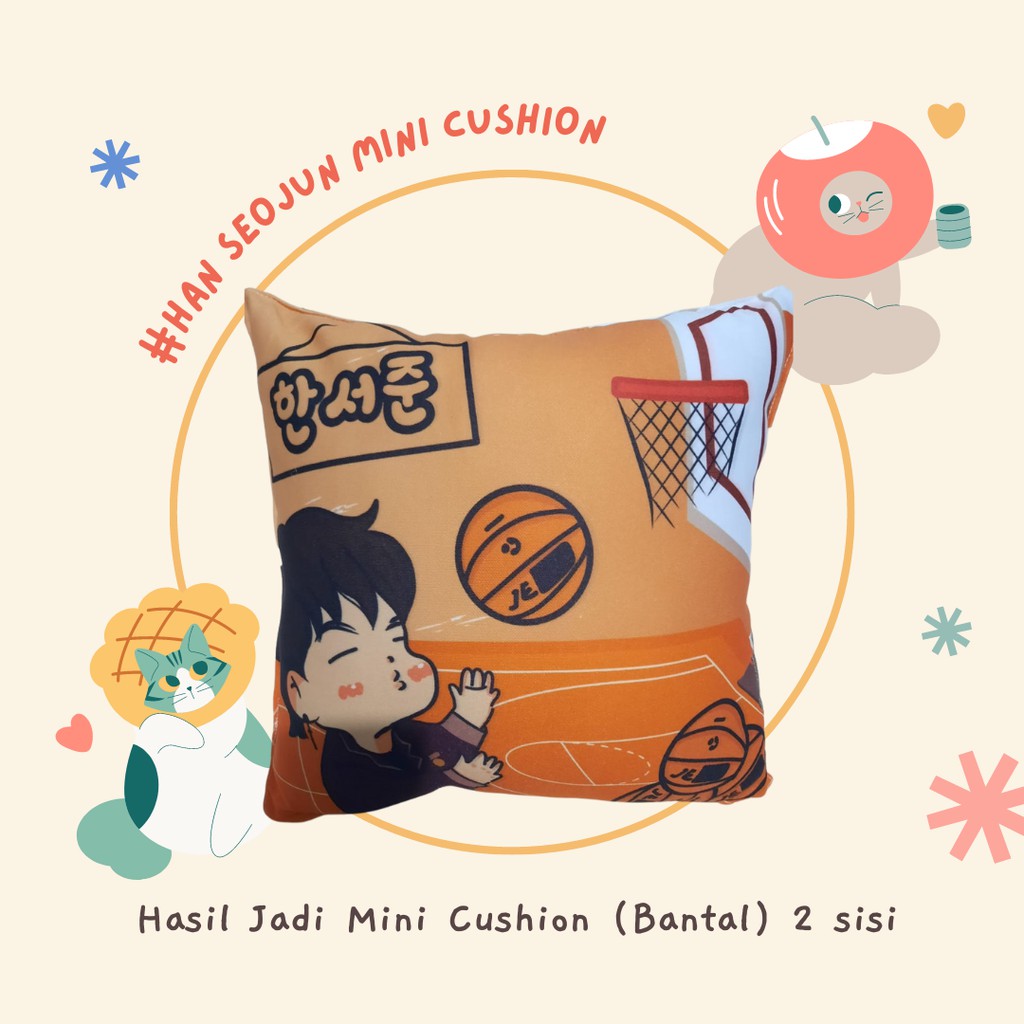 Han Seojun Mini Cushion (Bantal) 2 sisi