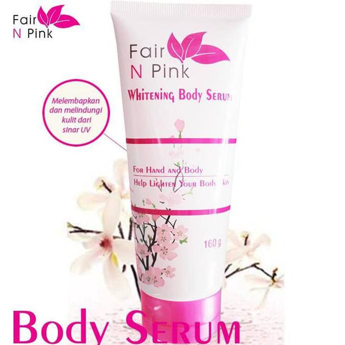 Perawatan Tubuh Fair N Pink \\U002F Fairnpink Whitening Body Serum 160Ml \\U002F Original 100% Ampuh |
