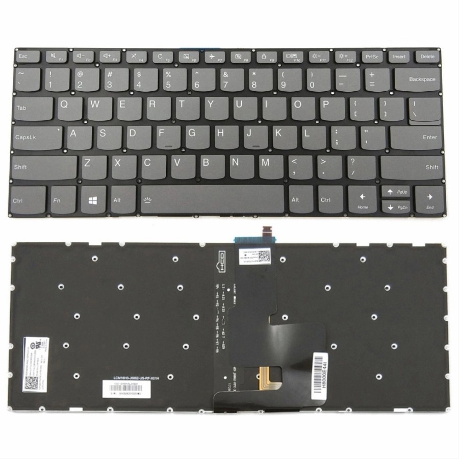 Keyboard Laptop Lenovo Yoga 520-14IKB 720-15IKB Backlight