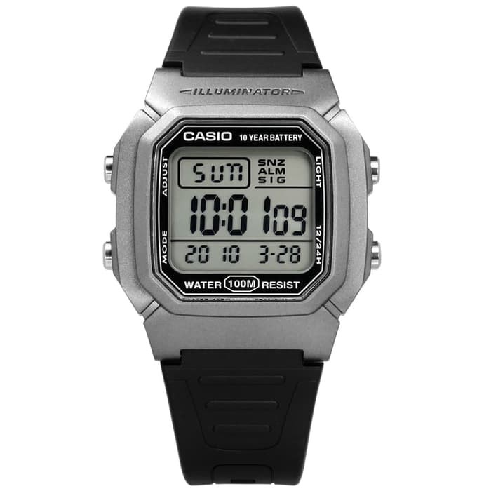 Casio Illuminator W-800HM-7A Pria Original  GARANSI RESMI