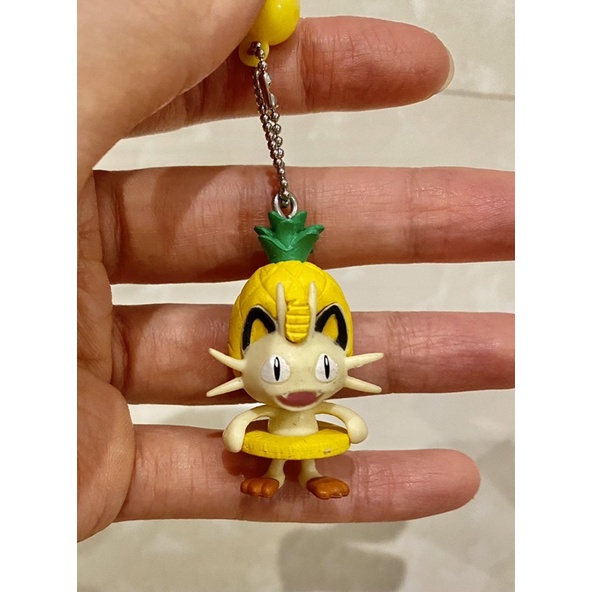 pokemon meowth key chain