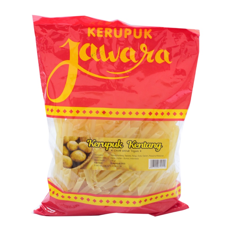 

Jawara Kerupuk Kentang 200Gr