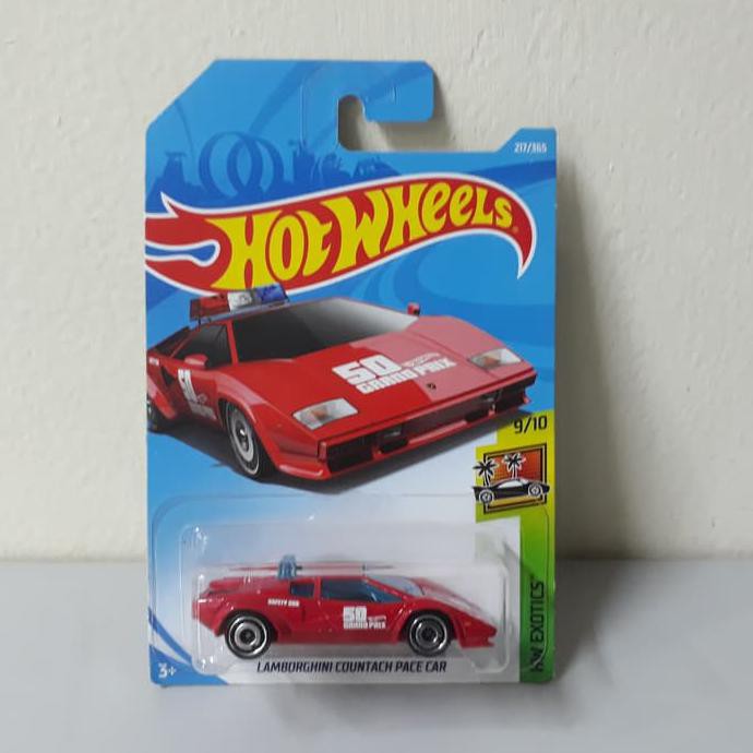 lamborghini countach pace car hot wheels