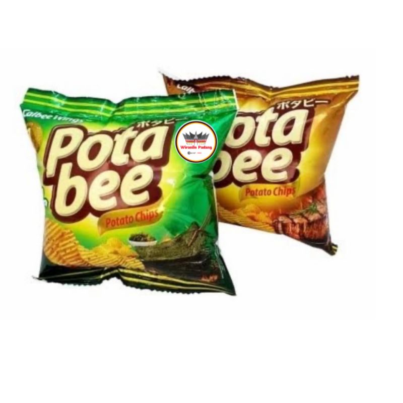 

Pota Bee Snack Kentang Rasa Rumput Laut & BBQ 10 Pcs