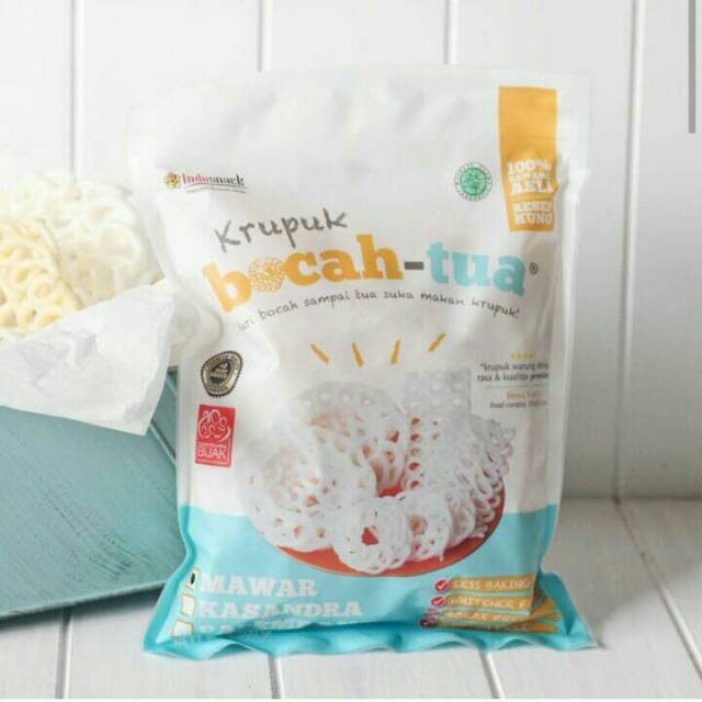 Krupuk Bocah Tua Plus Kerupuk Non MSG Krupuk Anak Anak Bayi MPASI