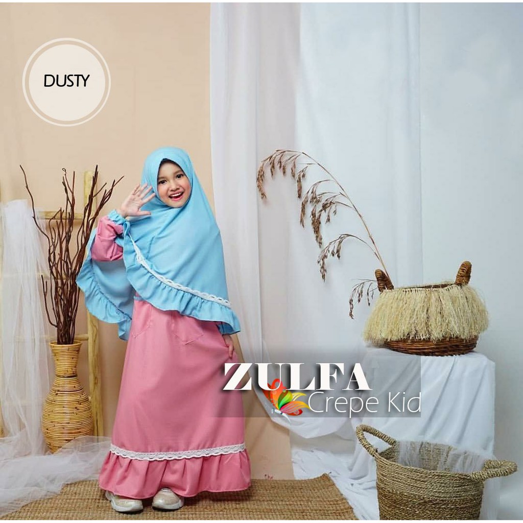 GEVARIE / SYARI ANAK / SETELAN SYARI ANAK / SYARI KID ZULFA