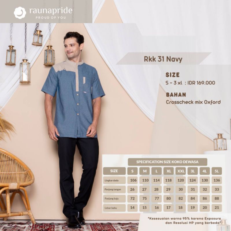 (COD) SARIMBIT RAUNA / RGD 31 / RKK 31 / RGR 31 NAVY / GAMIS CANTIK RAUNA / PROMO SARIMBIT 2022 BARU