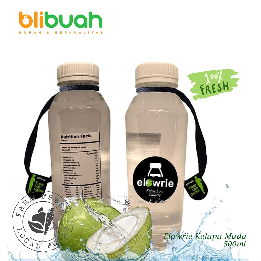 

Air Kelapa Muda MURNI FRESH 500ml / Pure Coconut Water / Kelapa Muda / Kelapa