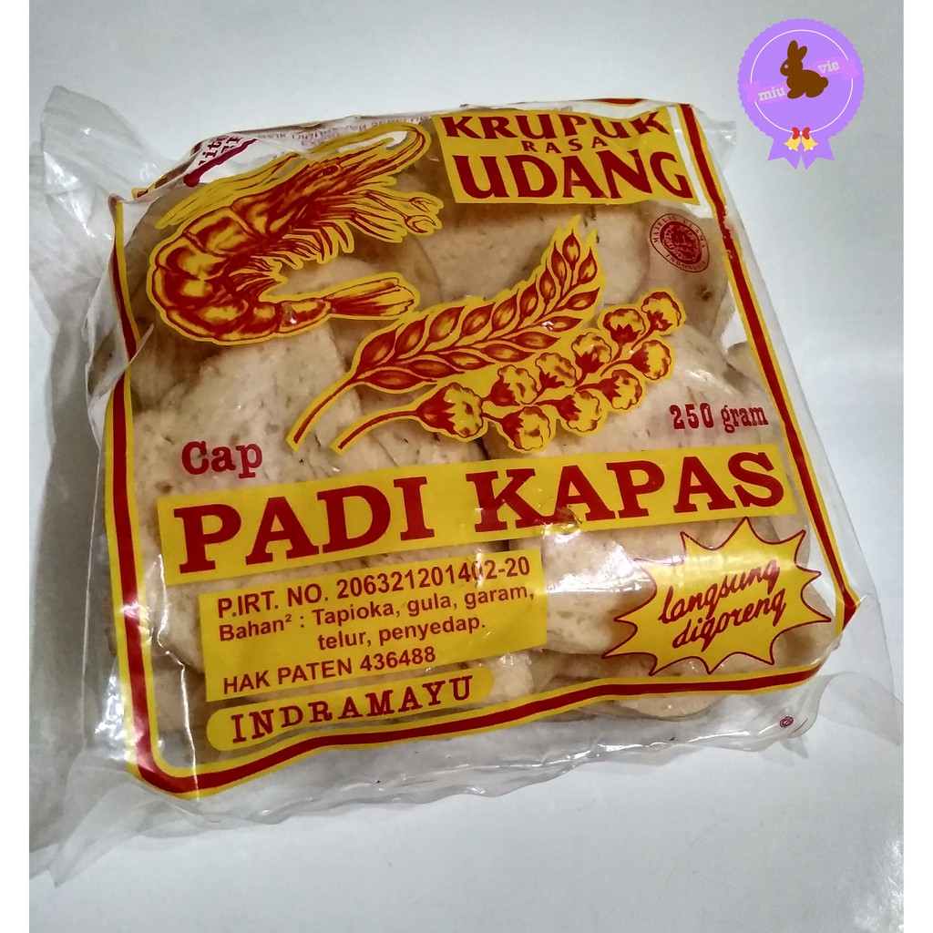 

Kerupuk Udang Enak Padi Kapas 250 gr