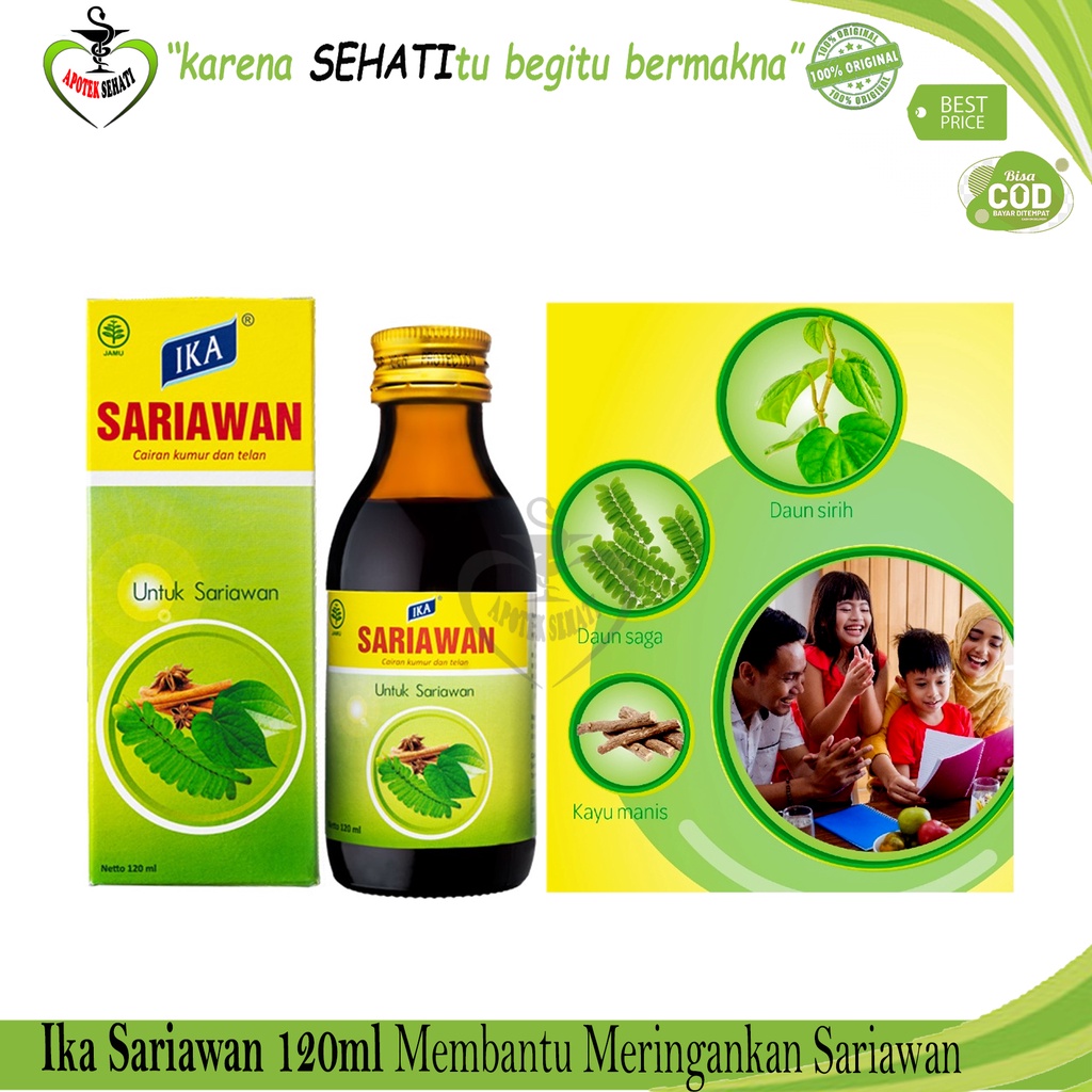 Jual Ika Sariawan 120 Ml Membantu Meringankan Sariawan Obat Kumur Shopee Indonesia 3920