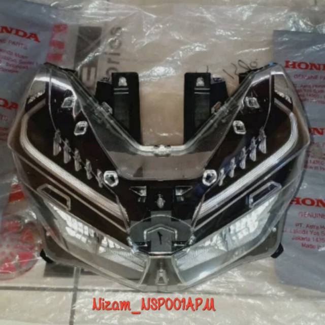 Reflektor Lampu depan Vario 125 Vario 150 NEW K59J 2018 100%ORIGINAL AHM