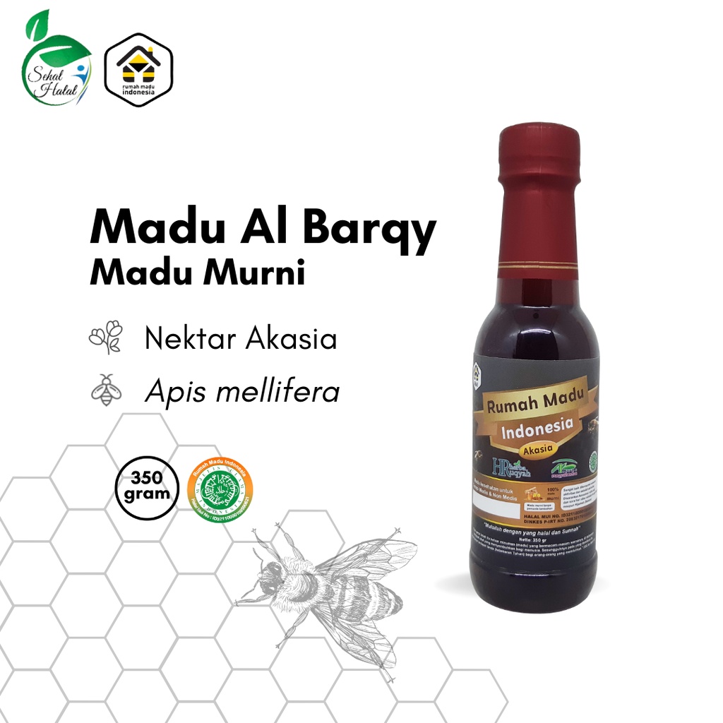 

Madu Asli Ternak 350gr Rumah Madu Indonesia Murni Murah Original