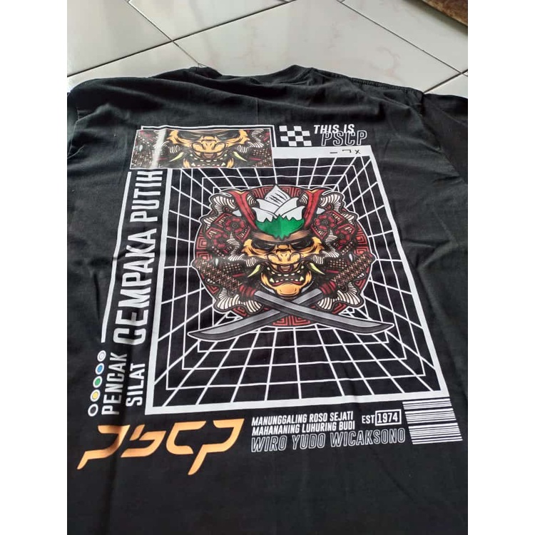 KAOS CEMPAKA PUTIH - KAOS PSCP 135 - JAPAN MONSTER SAMURAI