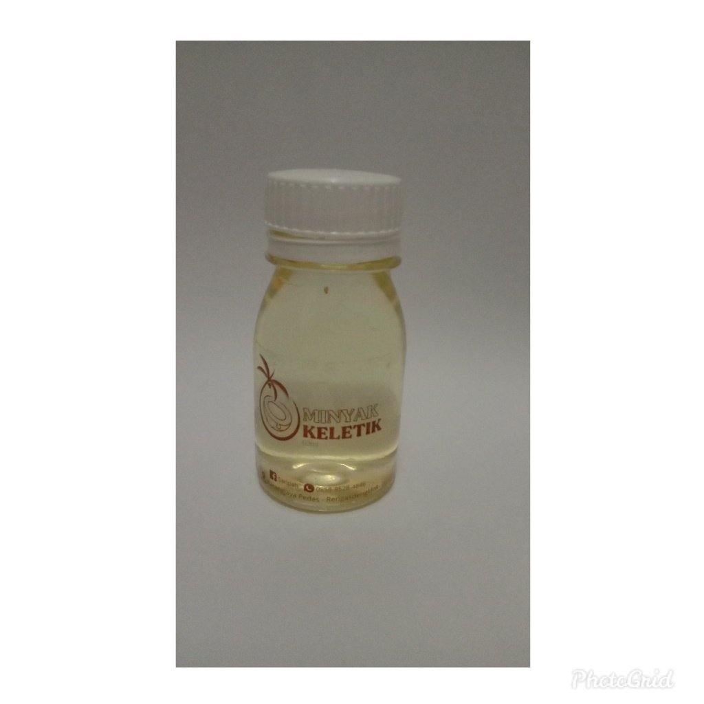 

Minyak kelapa/minyak keletik/virgin coconut oil (VCO)