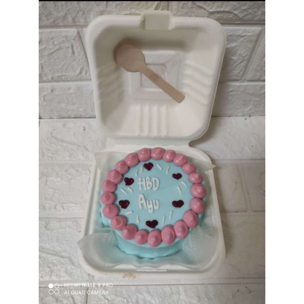 

DAPUR HALWAH BENTO CAKE / CAKE ULANGTAHUN MINI