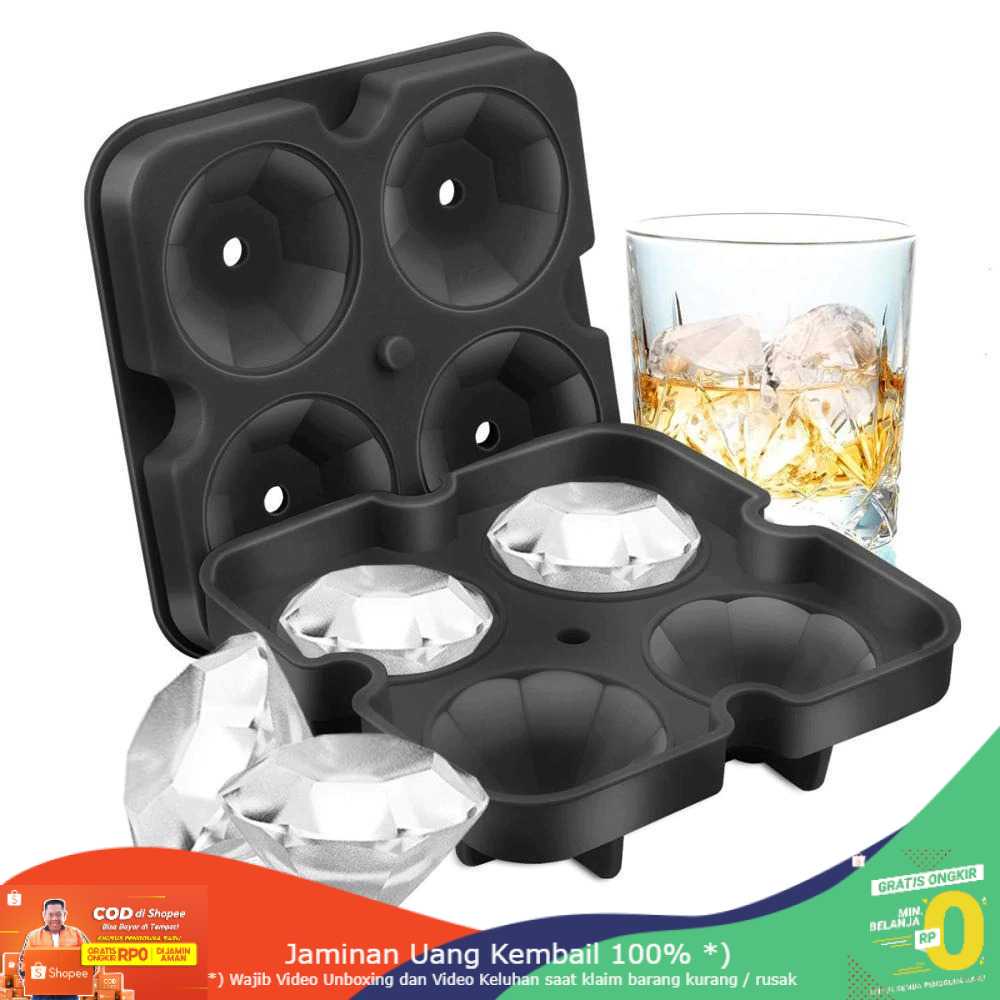 (BISA COD) RVOSTR Winzwon Cetakan Es Batu Ice Cube Tray Mold Model Diamond - A1871