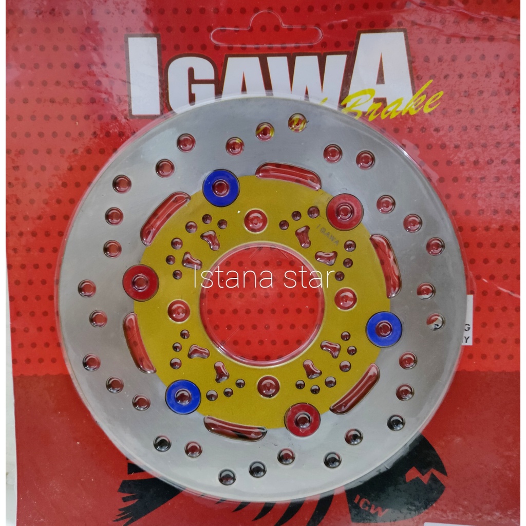 PIRINGAN DISC CAKRAM BULAT VARIASI WARNA BEAT, VARIO, 125, 150 SPACY, SCOOPY