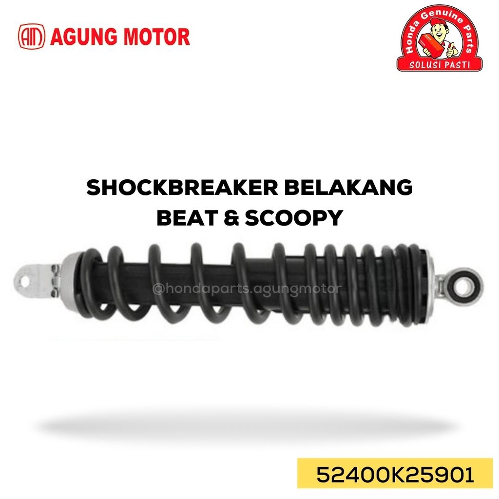 Shockbreaker Belakang BEAT FI / BEAT POP (52400K25901) ASLI AHM