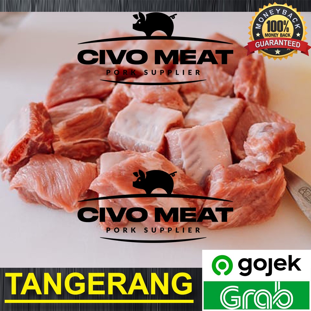 Iga Babi / Pork Ribs (Paikut super sop)  - 500g