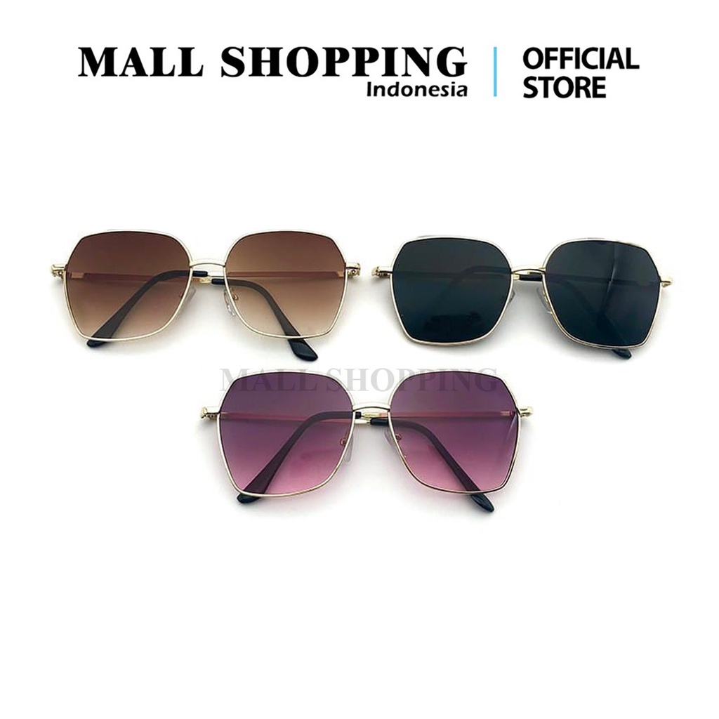 (COD) Kacamata Hitam Kacamata Frame Sunglasses Lensa MALLSHOPPING