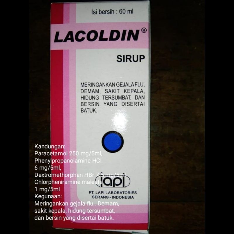 

Lacoldin sirup 60 ml