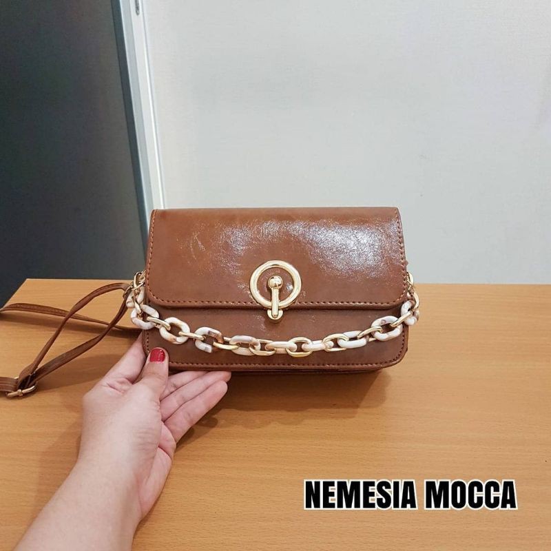 TAS SELEMPANG NAMESIA MOCCA, BLACK dan COKLAT SUSU