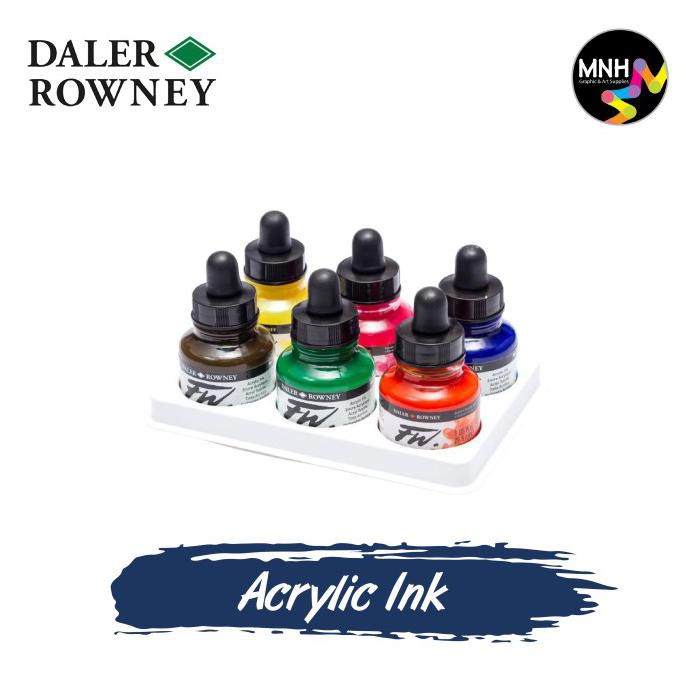 

PROMO DALER ROWNEY FW INK 6X29.5ML - PRIMARY SET PERALATAN MELUKIS ART SET MENGGAMBAR