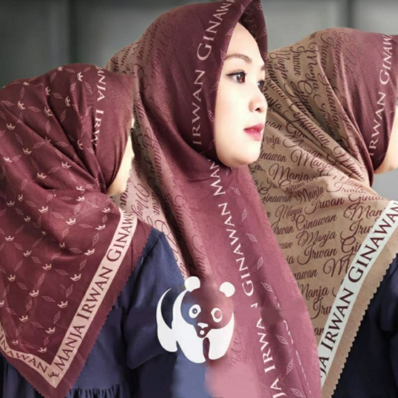 hijab voal segi empat manja irwan gunawan