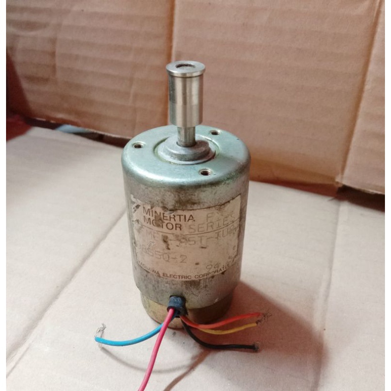 dinamo DC 12V sampai 24V - 5000rpm motor MINERTIA