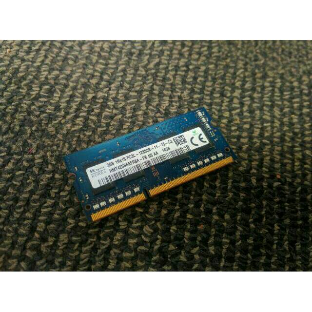 2GB Notebook Ram DDR3 / DDR3L 1600 PC3 12800 Laptop 2 GB Sodimm