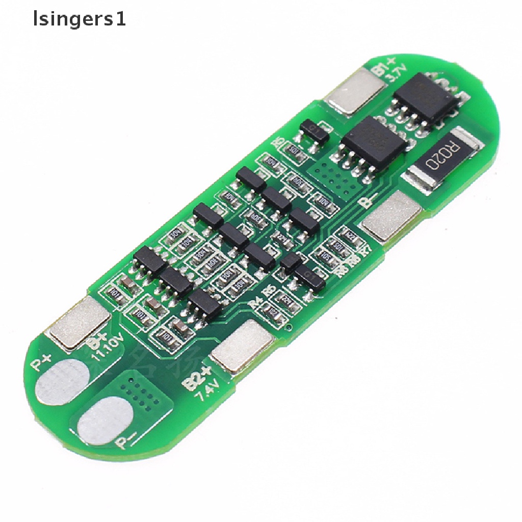 (lsingers1) Papan PCB BMS Charger Baterai Lithium Li-ion 18650 3S 5A 12V