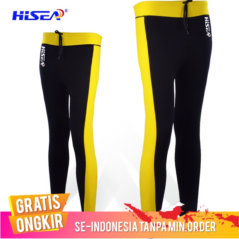 Salah Satu Bagian  Hisea Snorkeling Celana Wanita Musim ngin Kolam Hangat Celana Split Celana Pendek